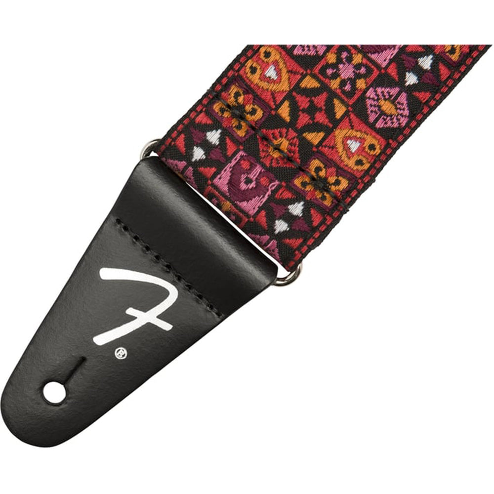 Fender 2" Festival Strap Red-accessories-Fender-Hermes Music